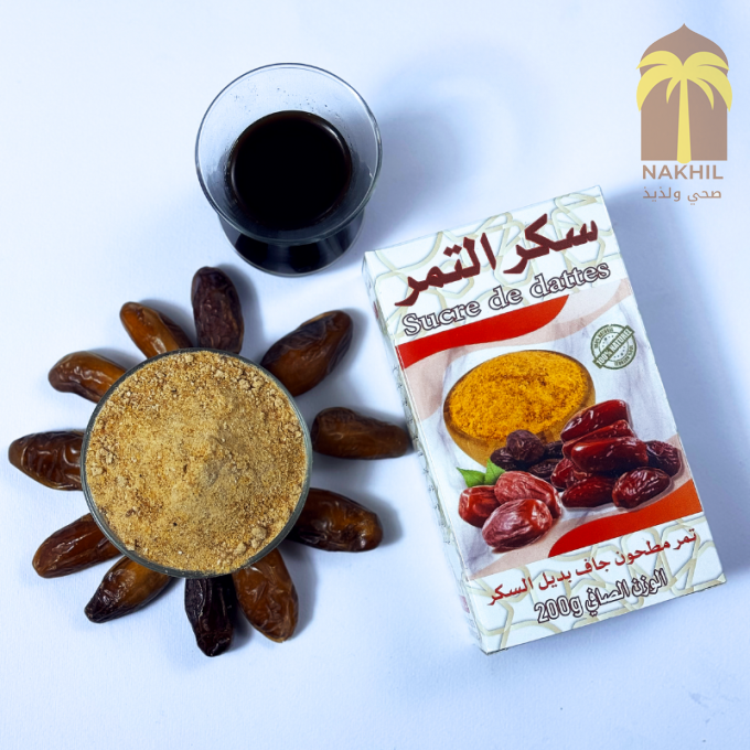 سكر التمر الطبيعي البديل الصحي للسكر الأبيض