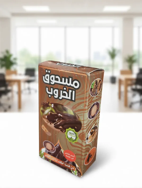 مسحوق الخروب الطبيعي